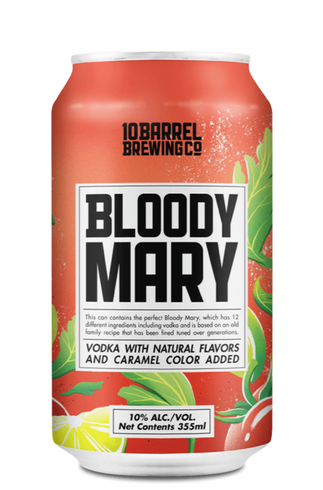 Bloody Mary with real Vodka by 10 Barrel Brewing Company, Bend, OR since 2006